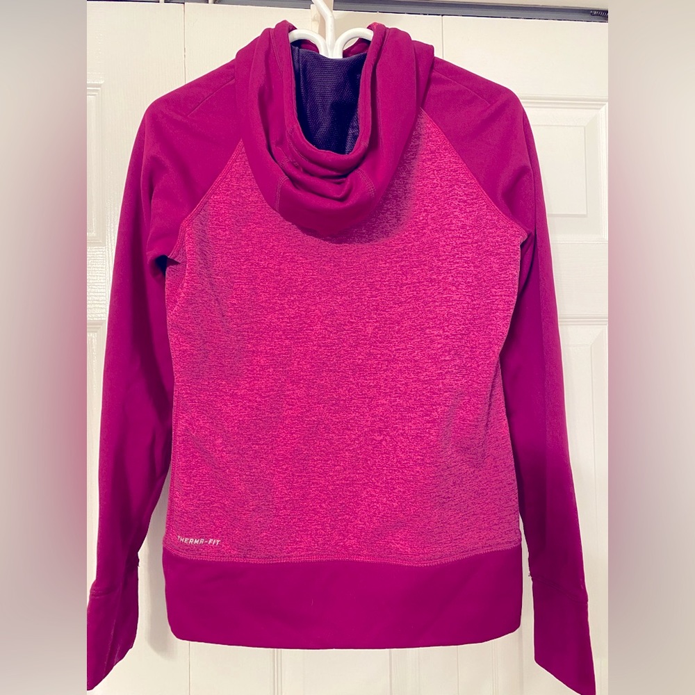 New condition Nike Therma-Fit, size S, hot pink & maroon